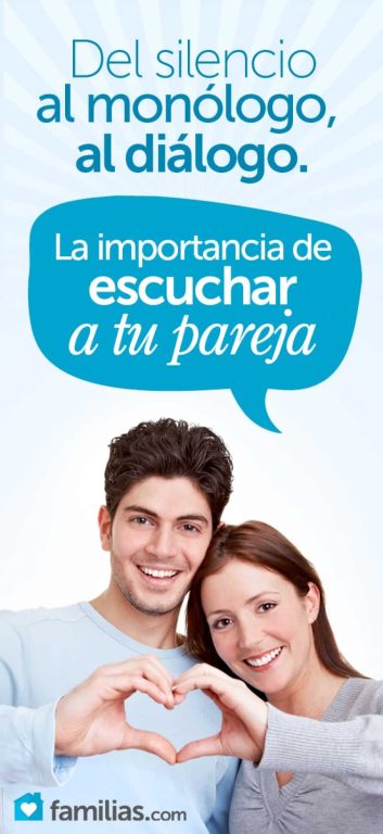 Del silencio al monólogo, al diálogo. La importancia de escuchar a tu pareja | Familias Del silencio al monólogo, al diálogo. La importancia de escuchar a tu pareja | Familias
